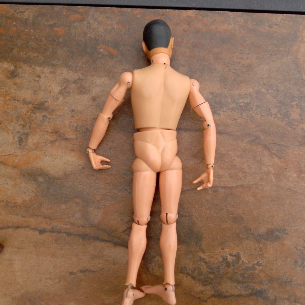 Vintage 1964 GI Joe with Communications Box Headphones - Picture 6 of 15